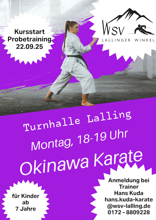 Flyer Karate