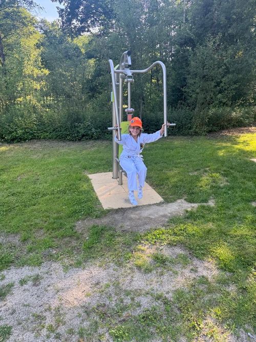 Bilder vom Karatetraining am Feng Shui Park in Lalling
